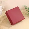 Caja de Joyería Personalizada Texturizada Reciclada Versión en Blanco con Tapa y Base Caja de Empaque para Anillos, Aretes, Pulseras y Almacenamiento de Joyería