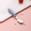 Caixa de Talheres de Aço Inoxidável 304 para Crianças, Garfo e Colher, Talheres Infantis, Talheres para Bebê, Talheres Portáteis, Conjunto de Presente para Mãe e Bebê