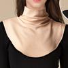 Bufanda de punto con cuello falso Yuyue de seda cepillada para mujer, versátil para otoño e invierno, a prueba de frío, cuello alto, prenda interior, fabricante, venta al por mayor