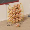 Estante de Almacenamiento para Baloncesto Escuela Jardín de Infancia Voleibol Fútbol Estante de Almacenamiento Gimnasio Carrito Desmontable Estante de Almacenamiento para Pelotas