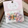 Presilha de Cabelo Mini Desenho Animado Zootopia para Crianças Pequenas, Prendedor de Polegar para Cabelo de Menina, Presilha para Cabelo de Bebê, Elástico de Cabelo, Acessórios de Cabelo