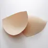 Almofada de peito respirável invisível com perfuração ultrassônica, sutiã de ioga esportivo sem costura, almofada de peito de látex, formato de ameixa com furo na xícara