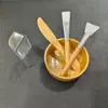 Tigela de bambu personalizada para uso doméstico, utensílio de mesa infantil, tigela para bebê, tigela de bambu e madeira para adultos, tigela em formato de máscara com logotipo.