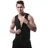 Chaleco Moldeador Europeo y Americano para Hombre Túnica Sudadera Fitness Chaleco Sudoración Abdominal Talla Grande Sudadera