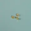 Plata de ley S925 cuentas de flor con agujero pasante accesorios para pulsera de cuerda trenzada hecha a mano diy cuentas sueltas accesorios de joyería venta al por mayor