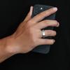 Anillo Octogonal Giratorio de Acero de Titanio con Tuerca Personalizada Ins Niche para Aliviar la Ansiedad y Descomprimir Pulsera de Seis Lados Estilo Neutro