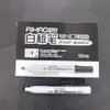 Caneta Marcadora, Caneta de Contorno, Caneta para Embalagem de Logística, Caneta Pequena de Ponta Dupla, Marca-Texto Artístico para Estudantes, Caneta Marcadora à Base de Óleo com Ponta Grande