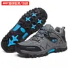 Zapatos para Hombre Nuevos Transfronterizos para Exteriores Montañismo Viajes Zapatos Deportivos Casuales Zapatos para Correr Otoño e Invierno Cálidos Forrados de Lana de Caña Alta Zapatos de Moda