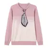 Nueva moda de otoño e invierno para madres jóvenes: suéteres de punto, playeras básicas y tops de punto elegantes con bufandas para mujeres de mediana edad y mayores