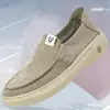 Sapatos Casuais de Tecido para Primavera e Verão, Versáteis, Leves, Respiráveis, de Calçar Fácil, Confortáveis para Dirigir, Sapatos Masculinos, Sapatos de Tecido Old Beijing