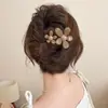 Pin de clip retorcido tipo moño coreano para cabello voluminoso en la parte posterior de la cabeza, tamaño grande para mujer, pinza de pico de pato para realzar el volumen del cabello, pasador de alta gama