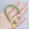 Pulsera de Flor de Cerezo Estilo Mismo de Xiaohongshu, Sensación de Lujo Ligero y Gama Alta, Nueva Pulsera de Cristal de Imitación, Joyería, Mejor Regalo de Cumpleaños para Amiga