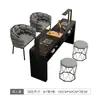 Mesa y Silla para Manicure Set Precio Especial Económico Individual y Doble Accesible Lujo Multifuncional Popular Estilo Ins Cream Mesa para Manicure