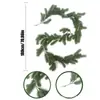 Enredaderas Artificiales Verdes de 1.8m para Decoraciones de Boda y Navidad, Hojas de Pino, Plantas Falsas, Enredaderas para Colgar en la Pared, Transfronterizo