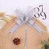 Directamente del fabricante: 50 Elegantes Flores de Gasa de Nieve Tiradas a Mano para Decoración de Ambiente, Ramilletes de Cinta, Envoltura de Regalos, Flores de Bola, Venta al por Mayor para Ocasiones Festivas