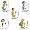 DXCT018-024 Marcapáginas Magnético Plegable Transfronterizo para Registros de Lectura con Decoración de Patrón de Animales Marcapáginas Magnético
