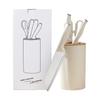 Juego de cuchillos de cinco piezas, juego de corte de cocina de acero inoxidable, juego completo de cuchillos de cocina, cuchillos para frutas, juego de cuchillos para el hogar, cortador de rebanadas