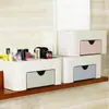 Caja organizadora de escritorio para cosméticos de cajón de plástico grande simple gabinete de almacenamiento de joyas caja de almacenamiento creativa caja organizadora