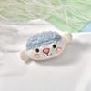 Broche de boneca brinquedo de pelúcia urso gatinho pingente de bolsa boneco de fantoche menina broche fofo pin atacado