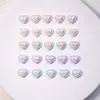Laço Coração Brilhante Desenho Animado Decorações para Unhas Resina Pequenos Acessórios DIY Cola Cremosa Capa de Celular Decorações de Unhas