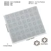 Chips ocos Margarida Lótus Caleidoscópio Flip Açúcar Renda Silicone Pad DIY Baking Plate Cozinha Molecular Decorativa