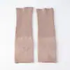 Polainas de Punto a Rayas Verticales para Otoño e Invierno para Mujer, Polainas Holgadas a Media Pantorrilla, Adelgazantes y Moldeadoras de Piernas, Polainas Calientes, Venta al por Mayor de una Sola Pieza