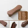 Manijas de Madera de Nogal, Gabinetes de Cajones de Madera Maciza, Puertas de Gabinete de Madera, Manijas de Armario de Madera Natural, Gabinetes de Madera, Minimalista Estilo Japonés