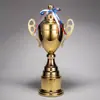 Trofeo de Metal Personalizado Taekwondo Baloncesto Fútbol Bádminton Competición Premios Creativos Regalo en stock Venta al por mayor