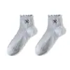 Calcetines Estilo Ballet Transfronterizos para Mujer, Calcetines Cortos de Encaje Ultradelgados de Verano, Calcetines Cortos Transpirables Bajos Lindos para Niñas