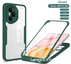 Adecuado para Funda de Teléfono Móvil Huawei Honor 600 Qicai 360 Cobertura Total X8D Carcasa y Película Integradas Cubierta Protectora Anticaídas