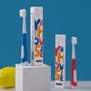 Fábrica de Origen de Yangzhou Cepillo de Dientes Infantil con Cerdas Suaves, Procesamiento OEM Genuino Personalizado, Cepillo de Dientes Moldeable y de Pie