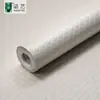 Decoración de Pared de Habitación de Hotel Color Liso Estampado Pegatinas de Pared 3D Gruesas de Doble Capa Color Sólido Papel Tapiz Autoadhesivo