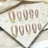 24 PIEZAS Colección de Arte para Uñas Bestseller Transfronterizo Navidad Halloween Flor Uñas Portátiles Ojo de Gato Halloween Piezas de Uñas Portátiles