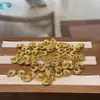 Cobre Puro Pequeño Candado Bolsa Colgante DIY Wen Jugar Accesorios Pulsera Accesorios de Pulsera Circonita Pequeño Candado Bolsa Colgante
