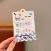 Pegatinas para uñas serie Sanrio pegatinas de uñas exquisitas para niños pegatinas de uñas lindas de Kuromi Melody niños