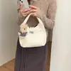 2026 Nueva Bolsa Tote de Gran Capacidad Estilo Perezoso Casual de Gama Alta Hebilla de Cierre Bolso de Axila de Hombro Único Cruzado Canasta de Picnic
