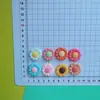 Flores de Girasol Coloridas Accesorios de Resina Ligas para el Cabello Accesorios de Joyería Pendientes Agujero de Taza Zapatos Materiales de Decoración DIY