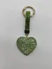 Nuevo Estilo Llavero Corazón de Amor Degradado Full Diamante Colgante para Bolso de Mujer Llavero de Coche Accesorios Colgantes Regalo Venta al por Mayor