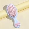 Mini Peine de Bolsillo de Aire de Dibujos Animados Peine de Peluquería Peine Suavizante para el Cabello en Casa Lindo Infantil Peine Pequeño de Cojín de Aire Colorido Logo