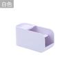 Caja de Almacenamiento Apilable de Escritorio Multicapa Creativo Plástico con Divisores Gabinete Caja de Papelería para Oficina Dormitorio Joyería Estante para Accesorios