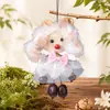 Colgantes naturales de cáscara de fruta, muñecos de vaina, productos terminados hechos a mano, decoraciones curativas, dijes para bolsas DIY, colgantes para coche, venta al por mayor