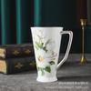 Juego de Taza y Platillo para Café Estilo Europeo de Cerámica Hueso, Taza Estilo Inglés de Cerámica Hueso, Caja de Regalo de Juego de Té Exquisito de Gama Alta