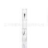 Botella de Esmalte de Uñas de Vidrio Transparente Botella de Esmalte de Uñas de Doble Punta con Pincel Esmalte de Uñas Reenvasado Muestra de Apple Cosmetics Botella Vacía