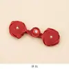 Botones Hechos a Mano para Cheongsam con Perlas de Jade y Diseño de Flor de Rosa, Botones Decorativos para Ropa Estilo Chino Hanfu y Traje Tang