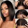 Perucas com Frontal de Renda 13x4 de Cabelo Humano Para Mulheres Cor Natural Grande Conjunto Completo de Cabelo com Renda