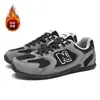 Zapatos Cool para Correr New Balance Otoño e Invierno con Algodón y Felpa Añadidos, Engrosados y Cálidos, Tenis Casuales Fáciles de Limpiar, Zapatos de Algodón Versátiles para Hombre