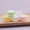 Frasco de Creme de 8g com Tampa Interna, Frasco de Esmalte, Frasco de Creme Facial Rosa de 8ml, Frasco de Cera para Cabelo, Caixa de Gesso, Frasco de Máscara de Argila Transparente de 8ml