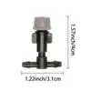 Rociador Atomizado Gris Dispositivo Automático de Riego de Flores Aspersor Micro de Riego Tapa 47 Sistema de Riego para Jardín con Aspersión de Refrigeración Capilar