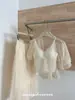 Camisola de Renda Francesa de Comprimento Médio para Mulheres, Alças Finas Ajustáveis, Costas Bonitas, Bojos Fixos Integrados, Regata Básica para Mulheres