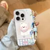 Adecuado para funda de teléfono Huawei Mate80ProMax Honor X70 alta apariencia P80 pulsera Nova15 perro pequeño a cuadros